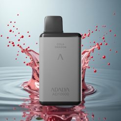 Adalya AD 10000 Φράουλα Ψιχάλα με Γκρι Διάστημα και 650 mAh