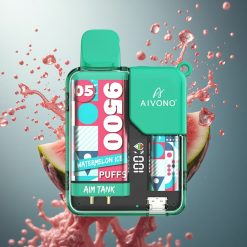 Aivono Aim Tank 9500 Καρπούζι Πάγος με 5% Νικοτίνη και 650mAh