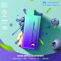 Hayati Duo Mesh αναλώσιμα ξινόμηλο μύρτιλο F402H188 Hayati Vapes Wholesale