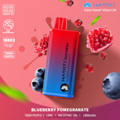 Hayati Duo Mesh αναλώσιμα ρόδι βατόμουρου F402H186 Hayati Flavour Vapes