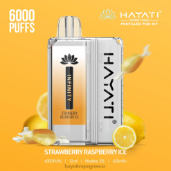 Hayati Infinity 6000 κιτ λοβών φράουλα πάγος βατόμουρο F402H161 Hayati Greece