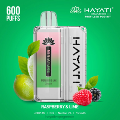 Hayati Miniature 600 κιτ λοβών βατόμουρο & λάιμ F402H43 Hayati Vape Greece