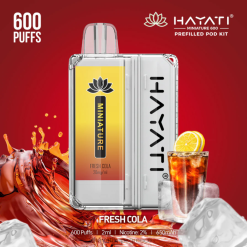 Hayati Miniature 600 κιτ λοβών φρέσκια κόλα F402H35 Hayati Flavour List