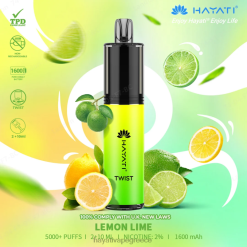 Hayati Twist αναλώσιμα μοσχολέμονα F402H75 Hayati Flavour List