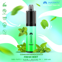 Hayati Twist αναλώσιμα φρέσκια μέντα F402H70 Hayati Vape Price
